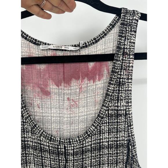 Proenza Schouler White Label Matilda A-Line Painted Jersey Midi Dress - Picture 6 of 8